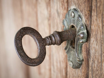Key in lock