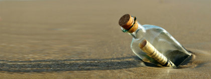 Message in a bottle